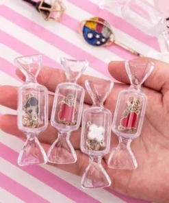 10 Pcs Candy Shaped Jewelry Organizer Box