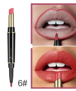 16 Color Long Lasting Lipstick + Lip Liner Combo
